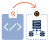 Connector receives schema markup and stores is server side